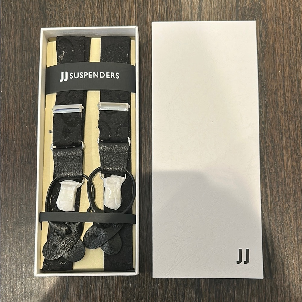 JJ Suspenders Black Suspenders